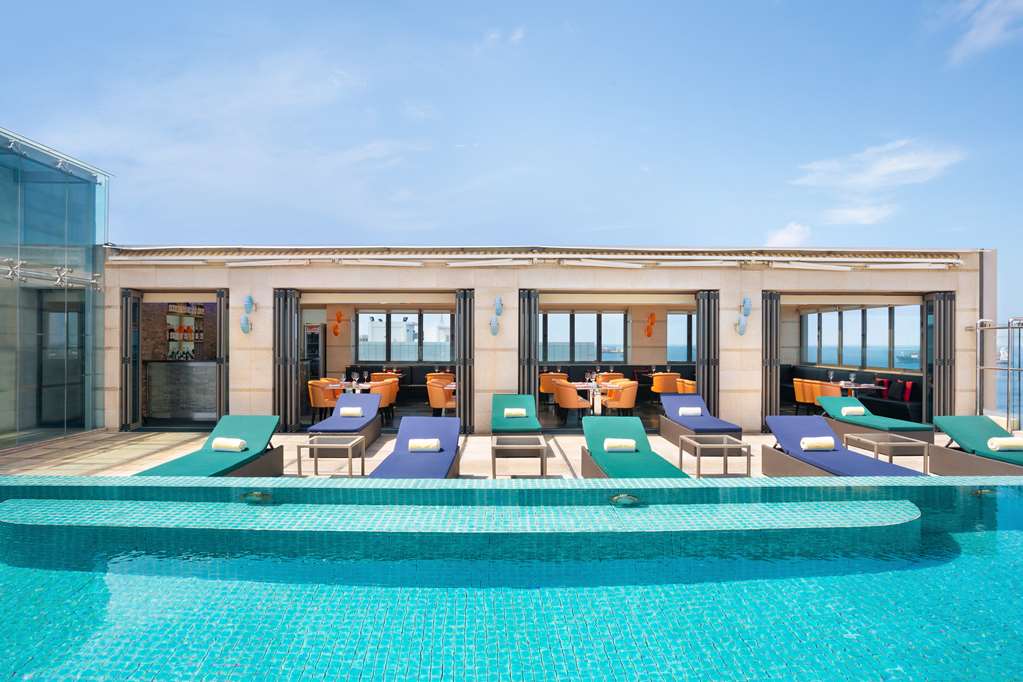 Hotel Jen Male Maldives Rooftop Infinity Pool
