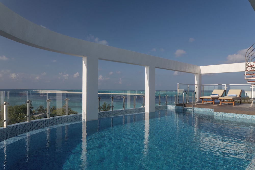 Rooftop pool