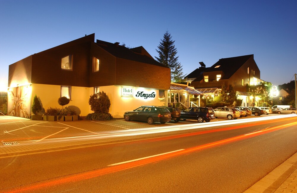Hotel Front - Evening/Night