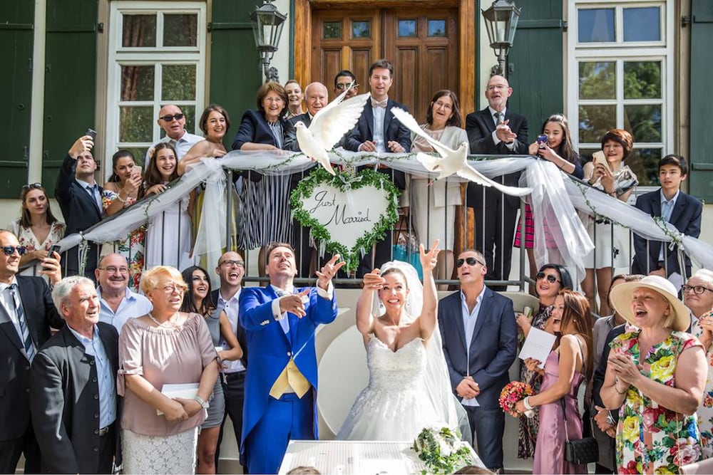 Indoor wedding