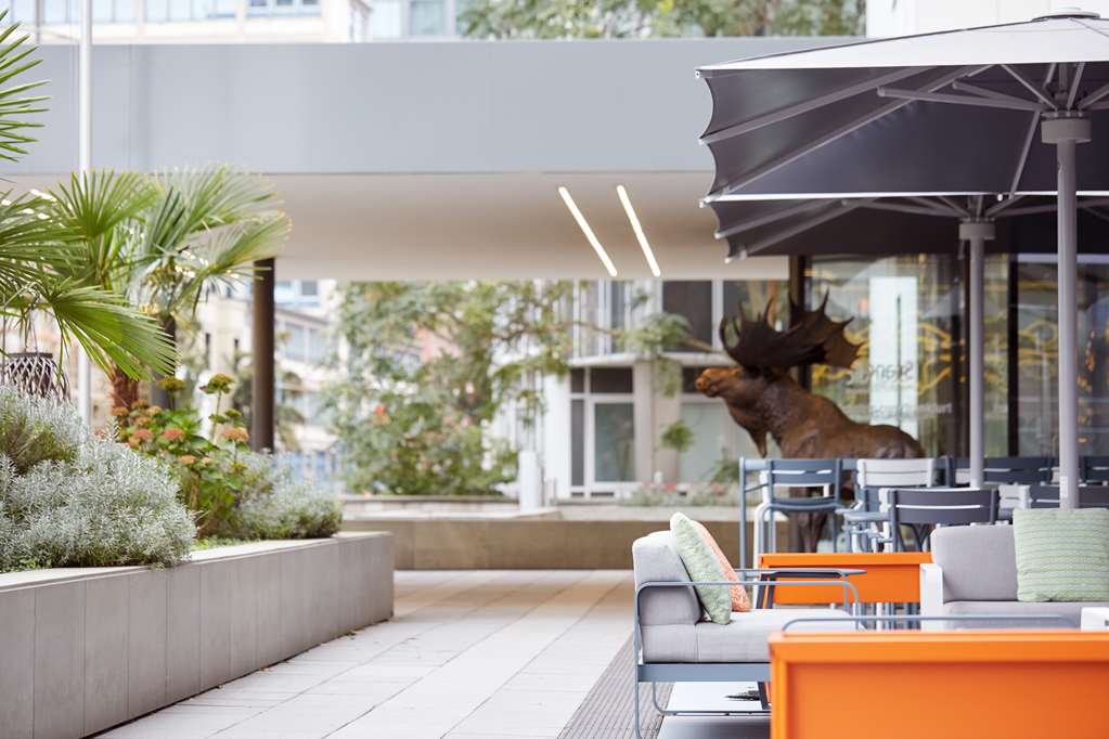 Scandic Frankfurt Museumsufer exterior terrace