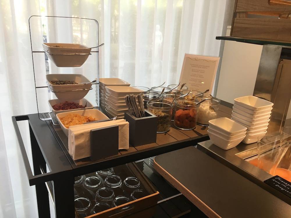 Breakfast buffet