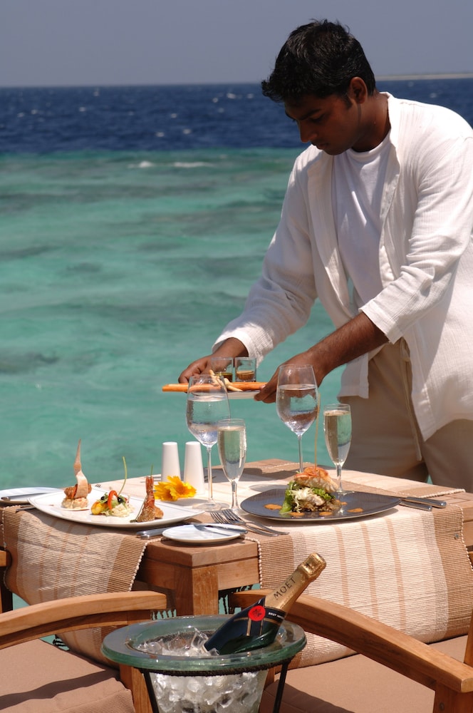 Couples dining