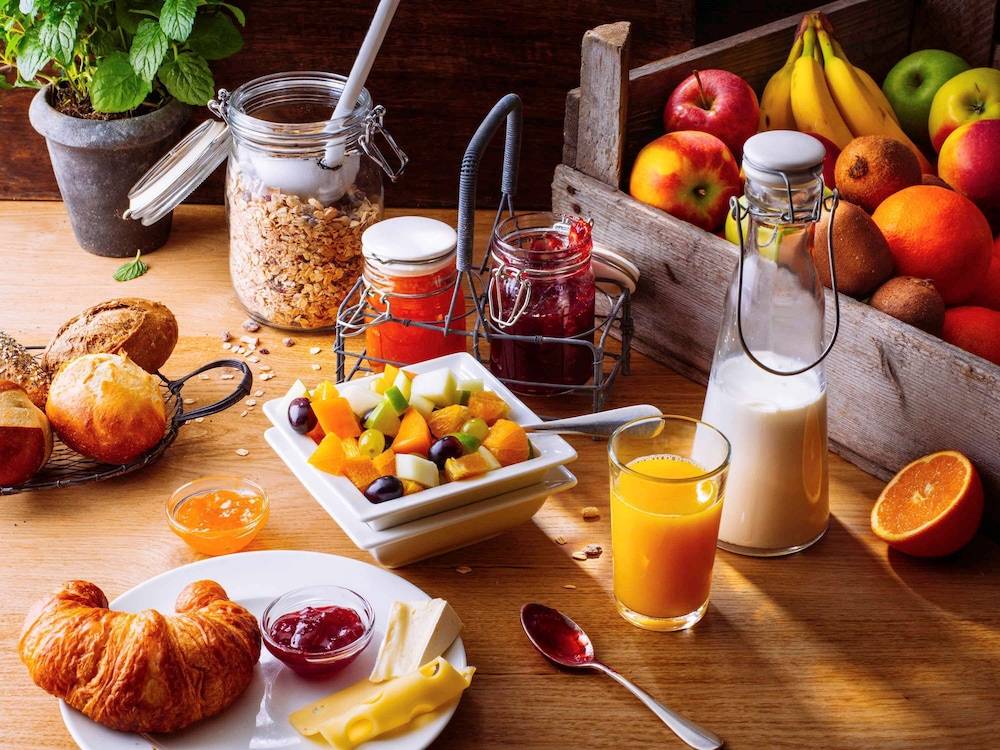 Breakfast buffet