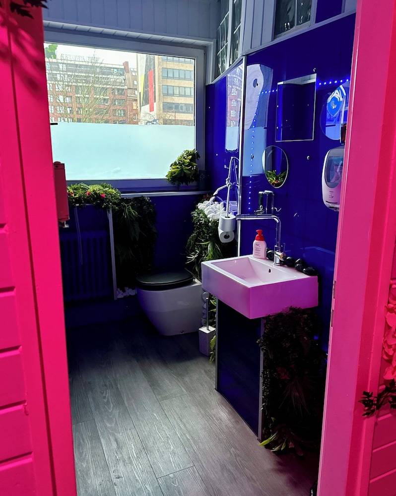 Shared bathroom