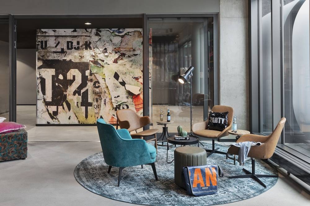 Lobby sitting area
