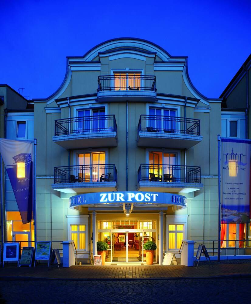 Hotel Front - Evening/Night