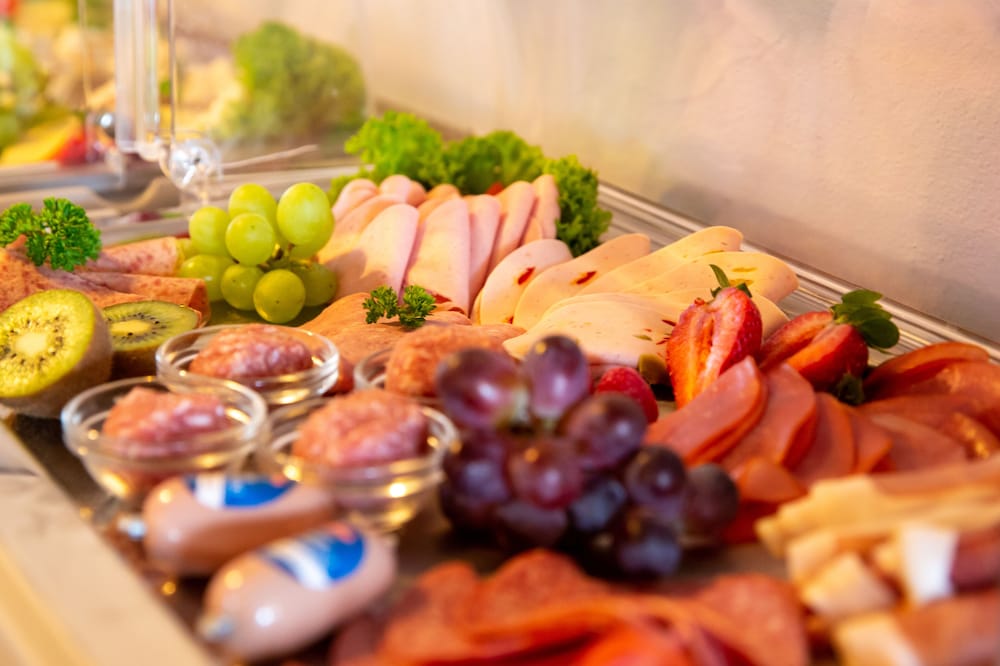 Breakfast buffet
