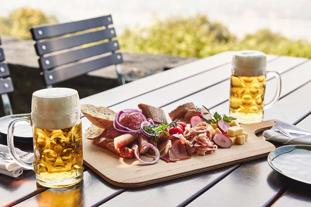 Steigenberger Grandhotel Petersberg, Koenigswinter/Bonn, Germany - Biergarten