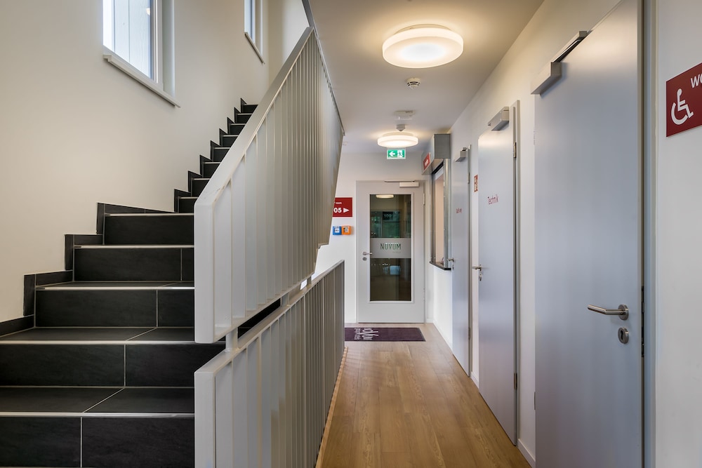 Interior entrance