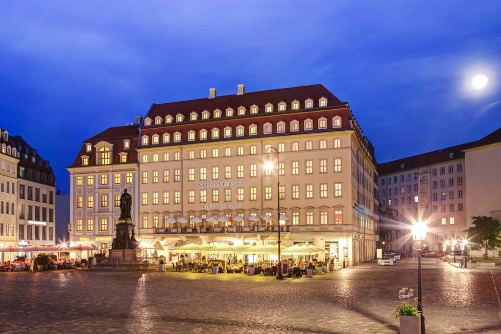 Steigenberger Hotel De Saxe, Dresden, Germany - Exterior View evening