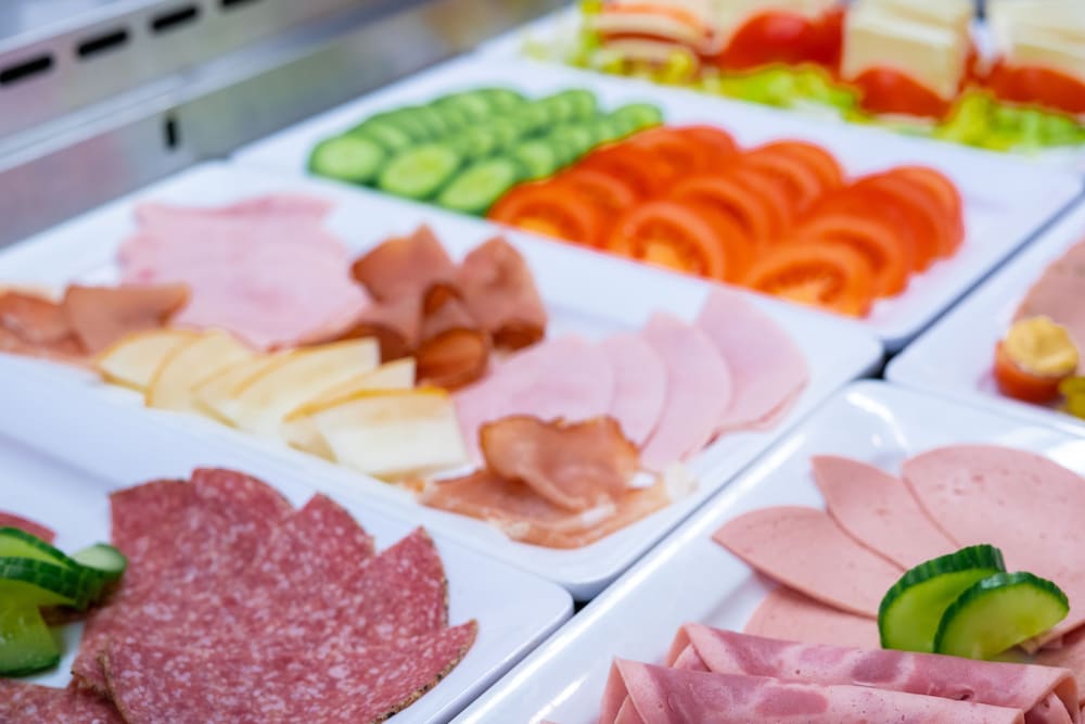 Breakfast buffet