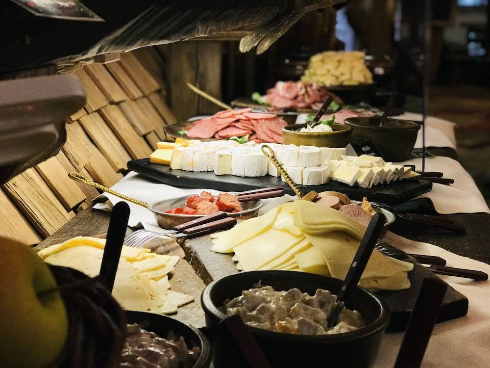 Breakfast buffet