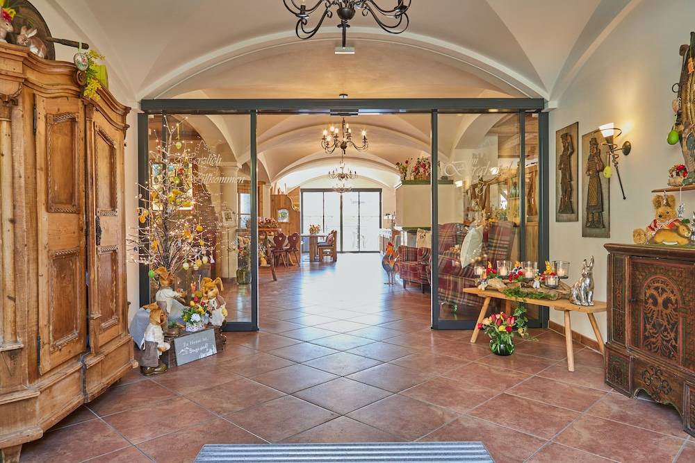 Interior entrance