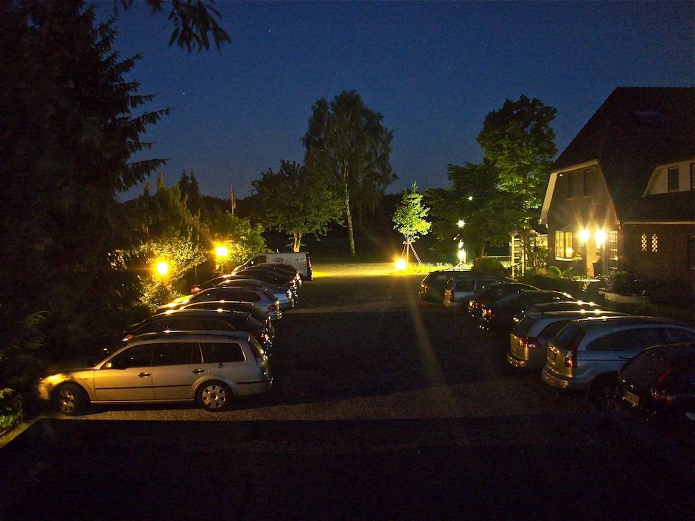 Front of property - evening/night