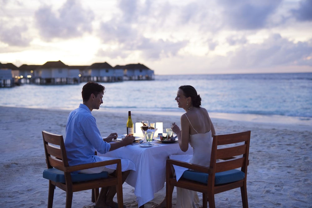 Couples dining