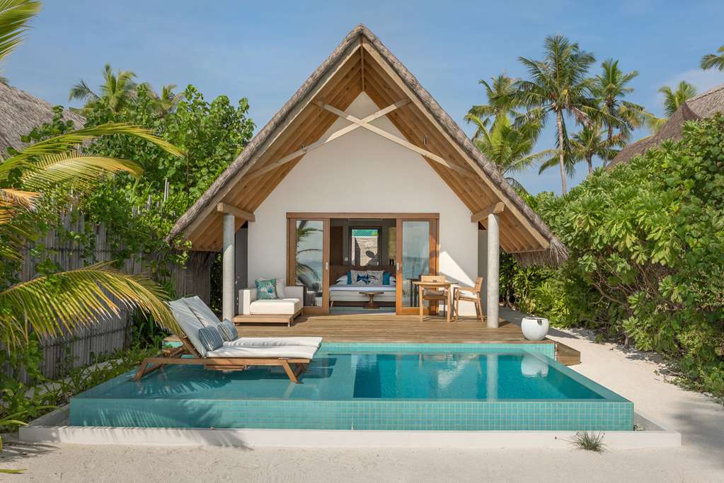 Pool Beach Villa Sunset