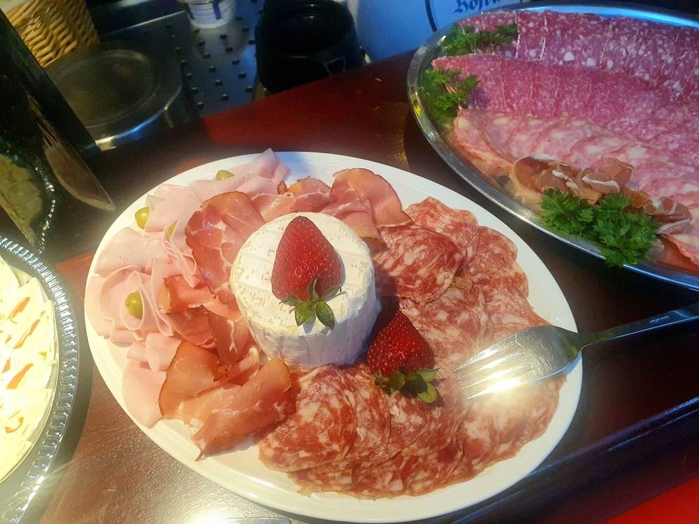 Breakfast buffet