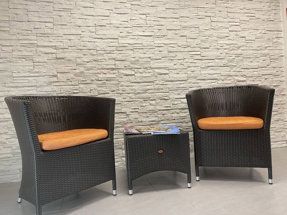 Lobby sitting area