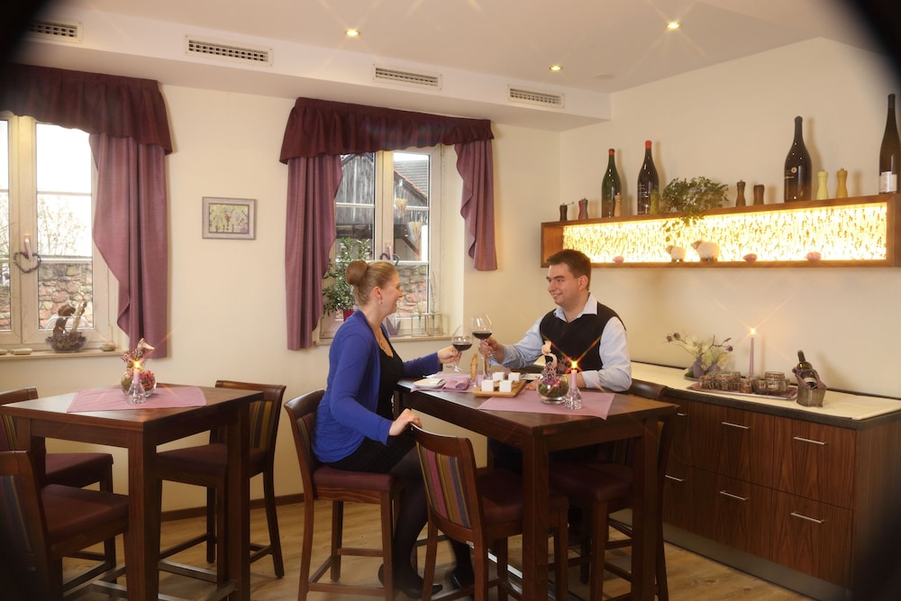 Couples dining