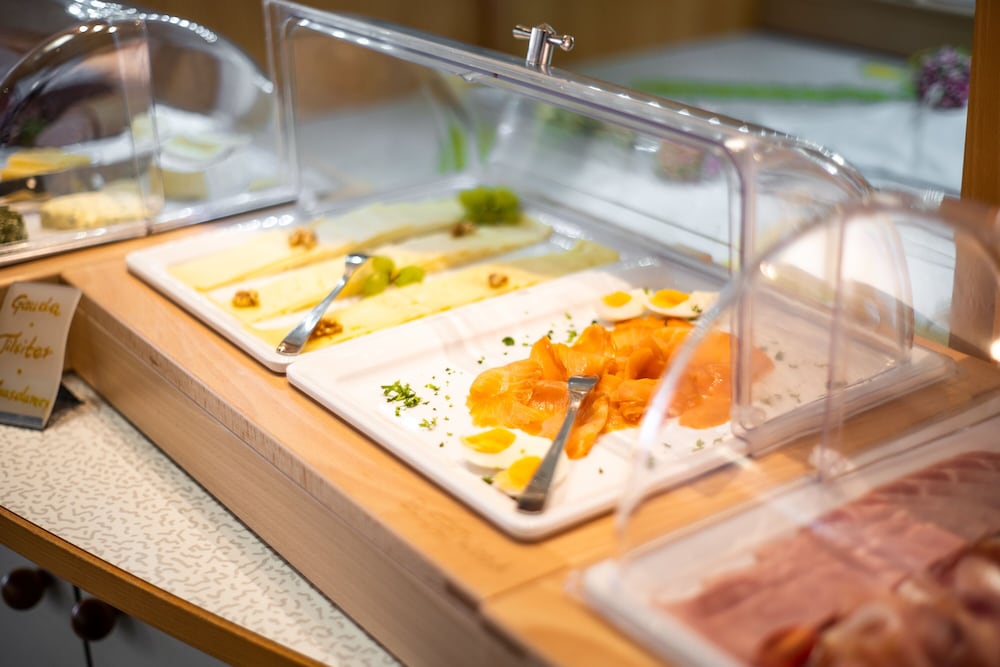 Breakfast buffet