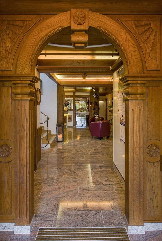 Interior entrance