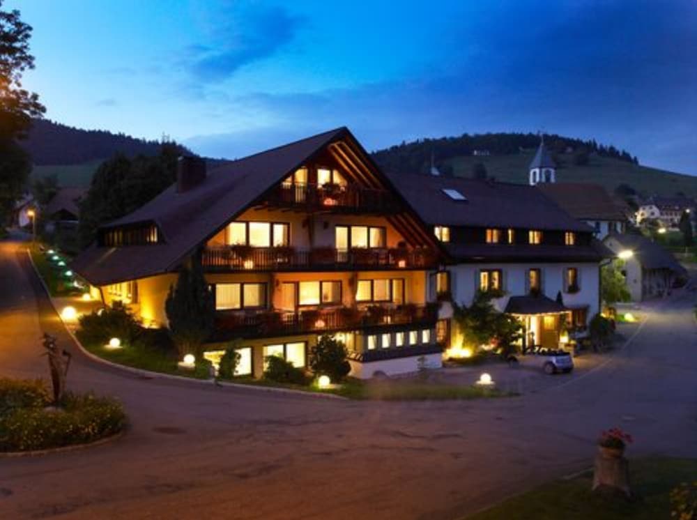 Front of property - evening/night