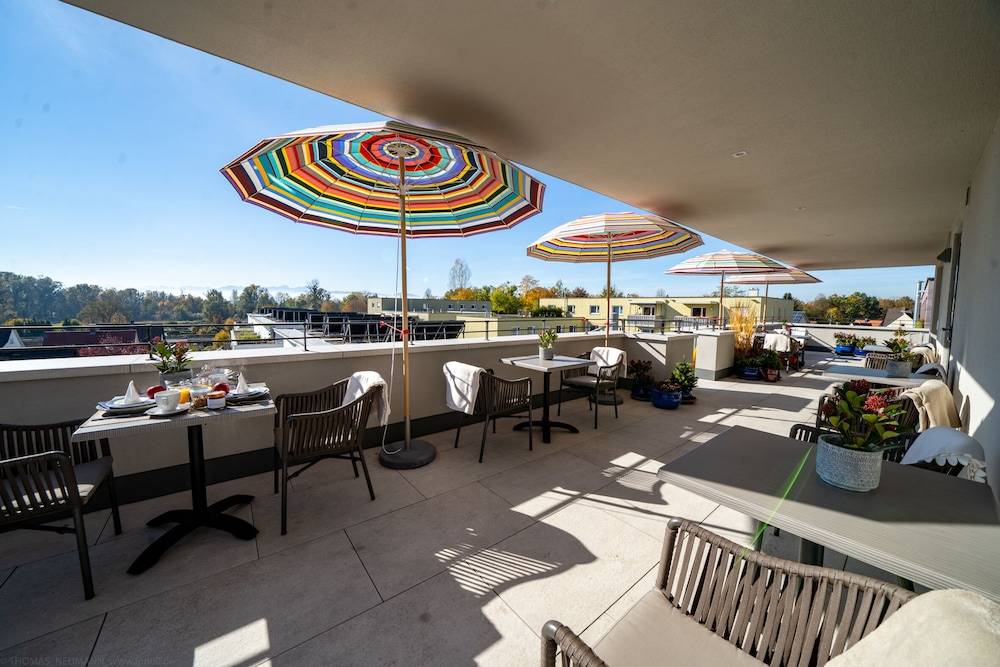 Rooftop terrace