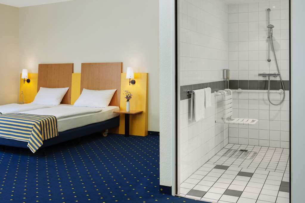 IntercityHotel Stralsund, Germany - Handicapped Accessible Room, Bathroom