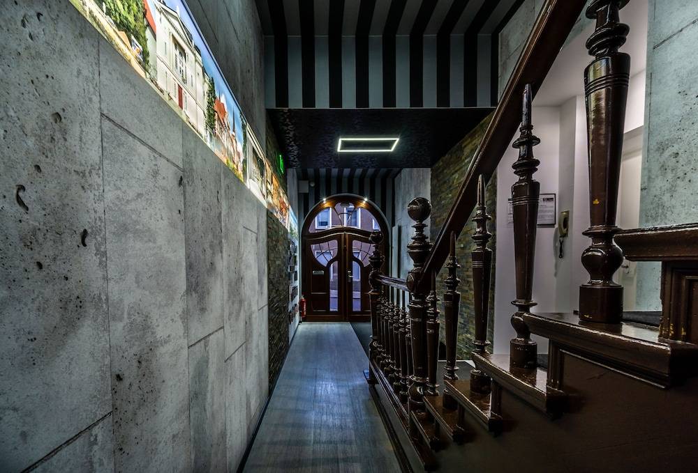 Interior entrance