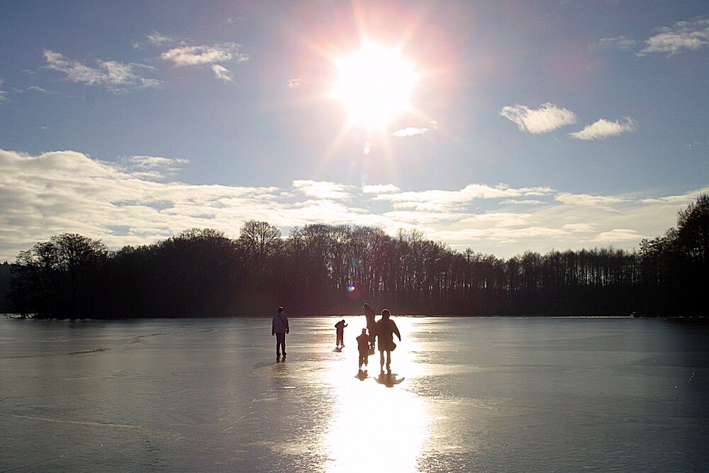 Snowshoeing