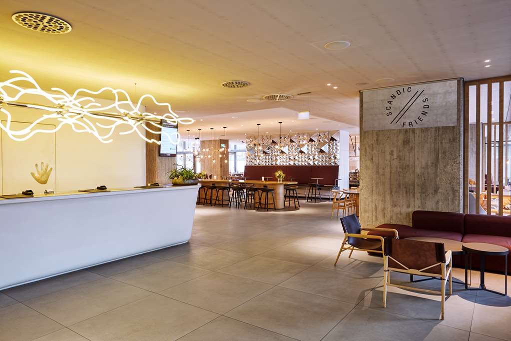 Scandic Frankfurt Museumsufer lobby reception