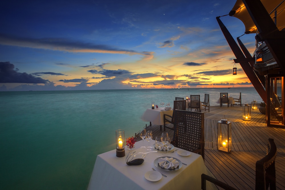 Couples dining