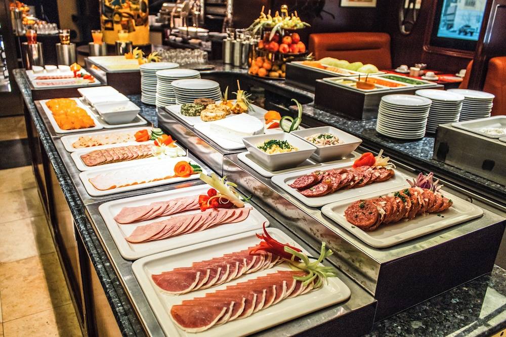 Breakfast buffet