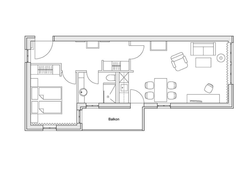 Superior Zimmer Grundriss MASEVEN Stuttgart