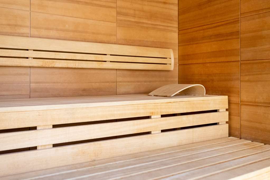 Spa sauna inside