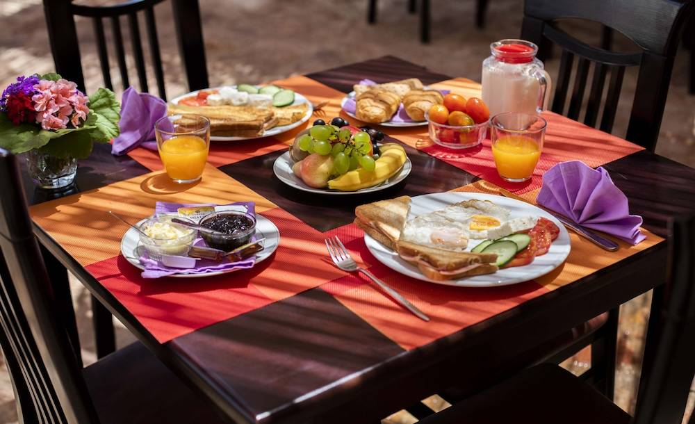 Breakfast buffet
