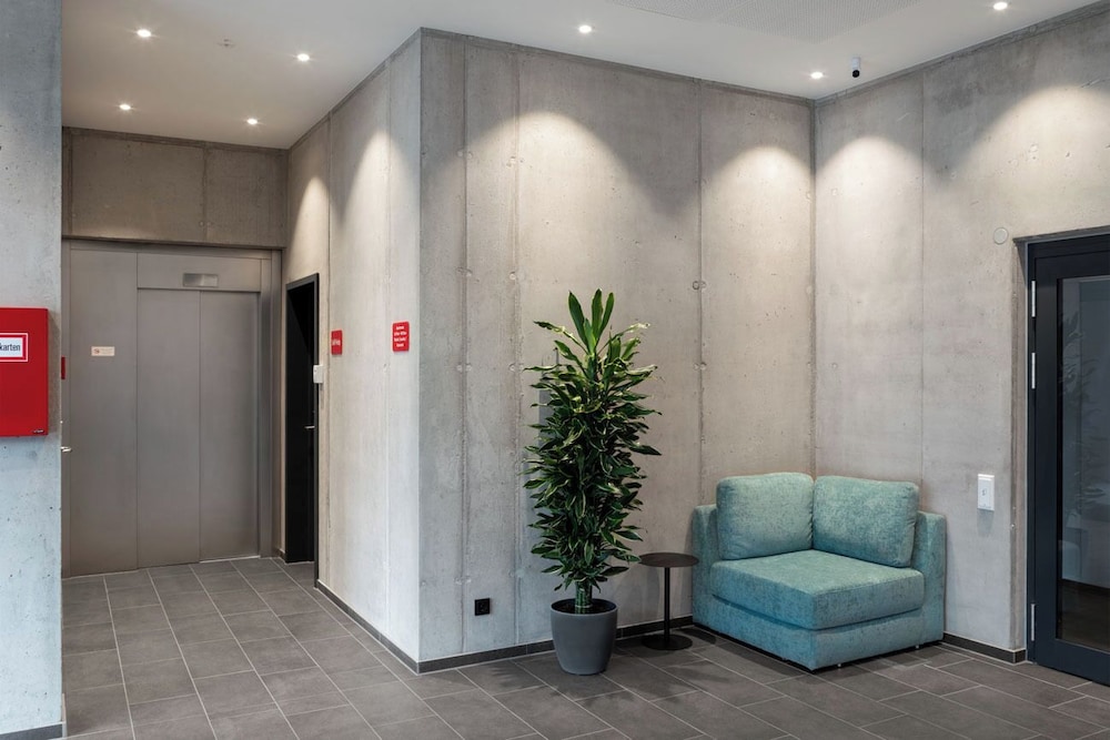 Interior entrance