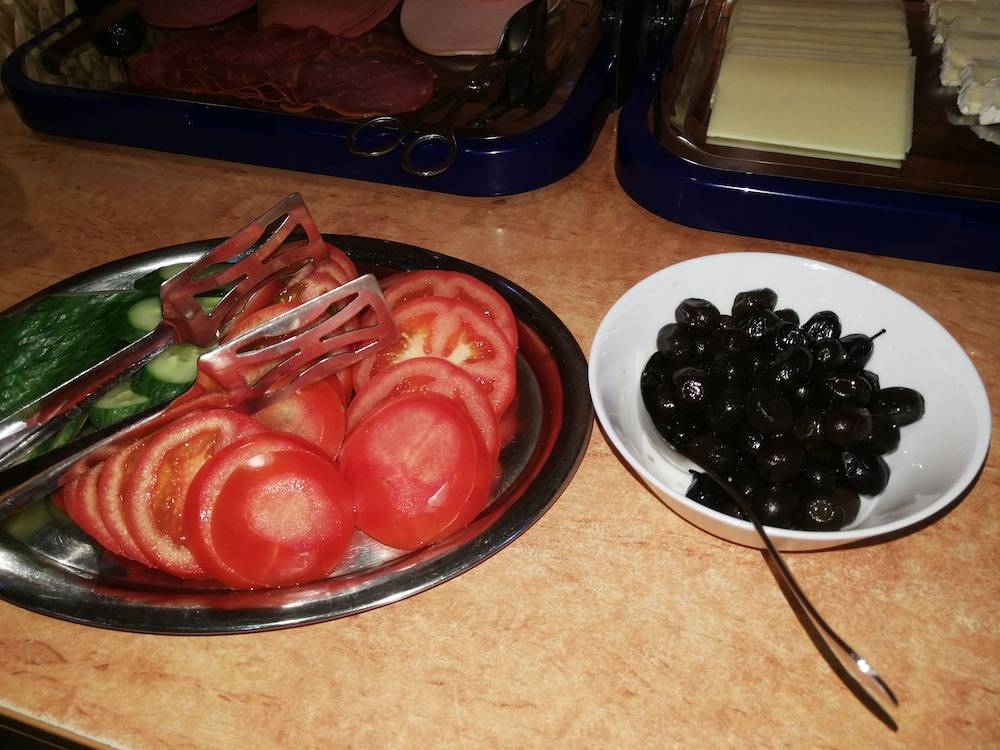 Breakfast buffet