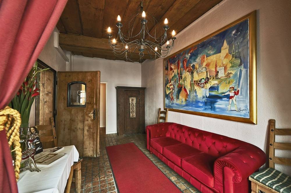 Interior entrance