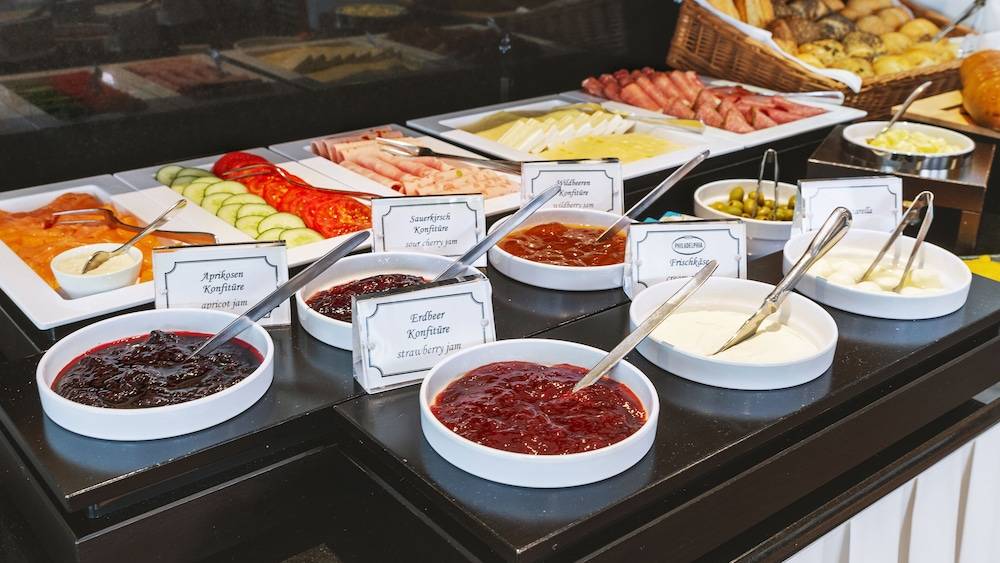 Breakfast buffet