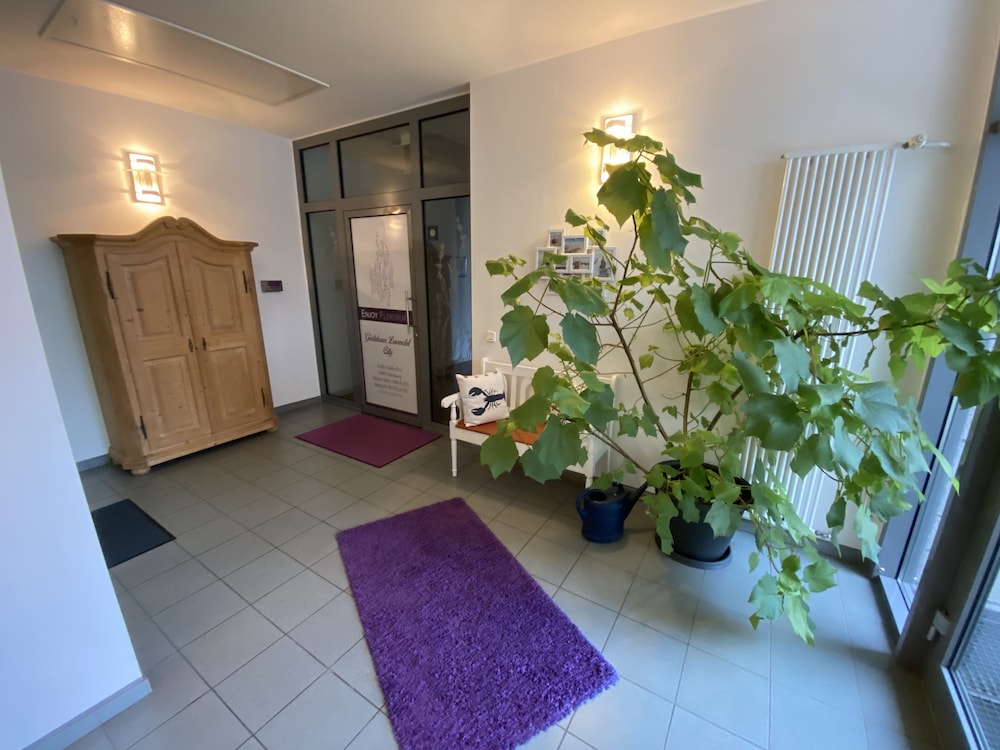 Interior entrance