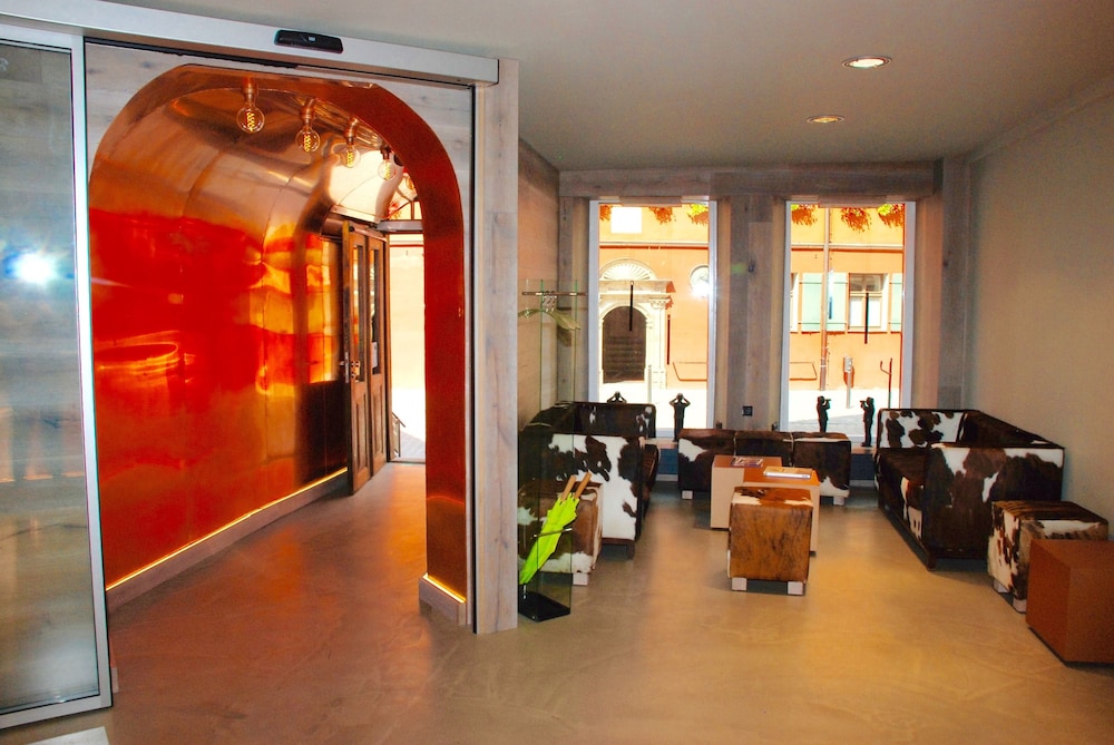 Interior entrance