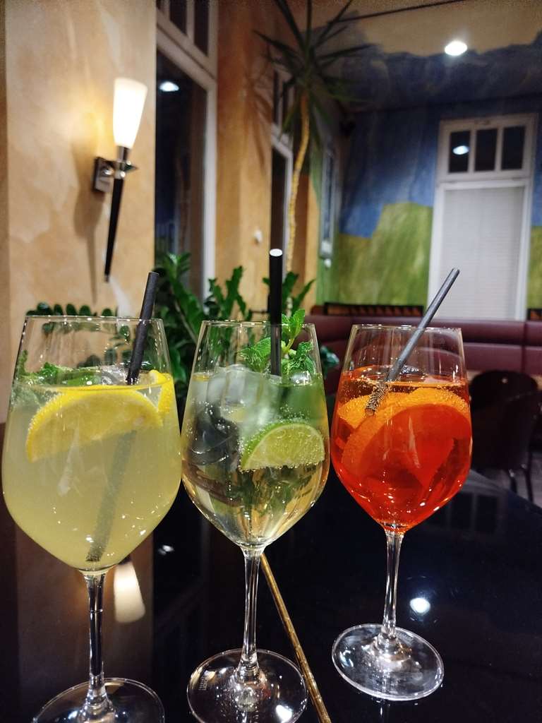 A selection of cocktails in our bar.