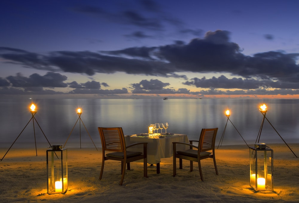 Couples dining