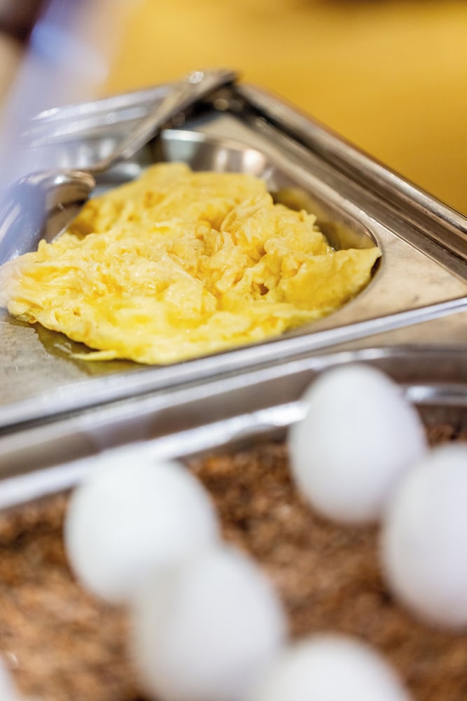 Breakfast buffet