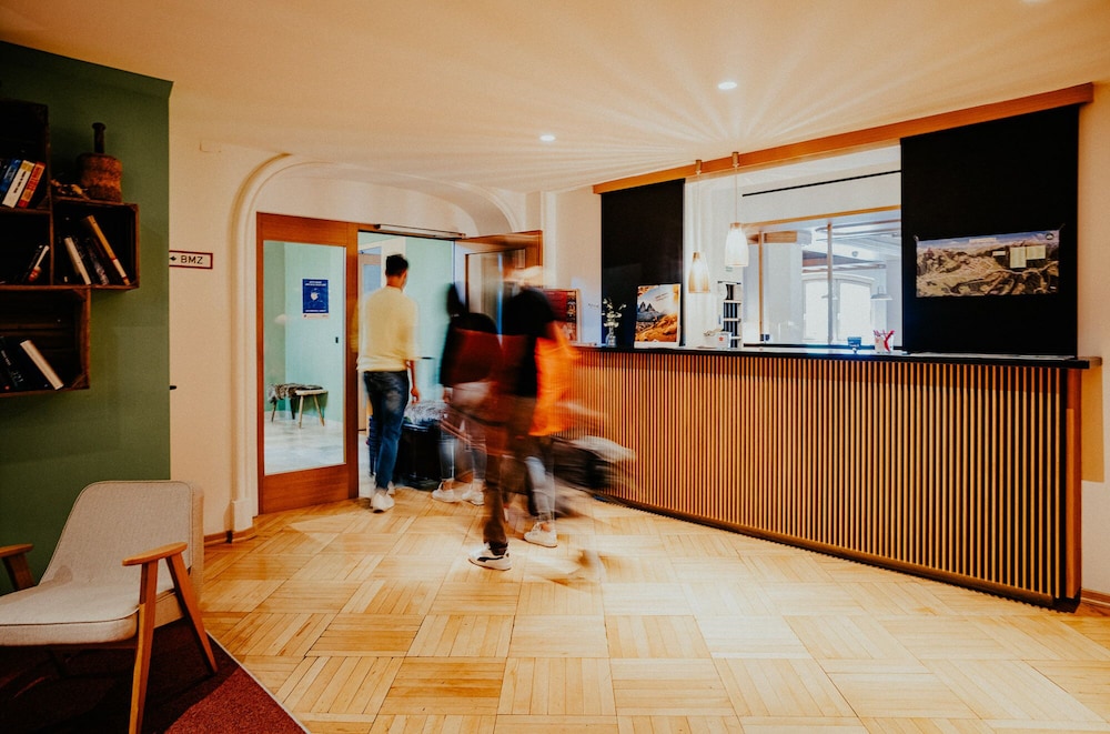 Interior entrance