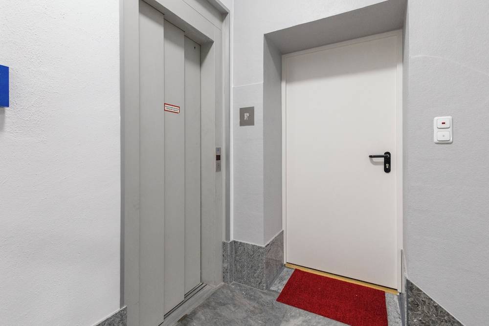 Interior entrance