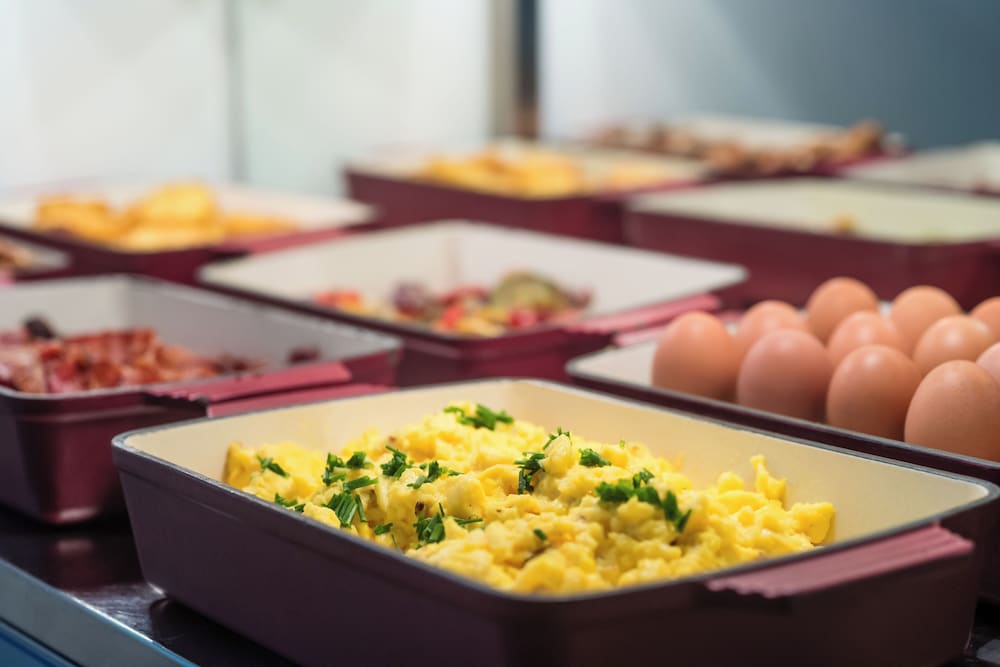 Breakfast buffet