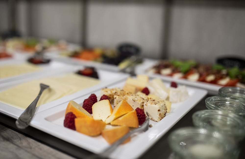 Breakfast buffet